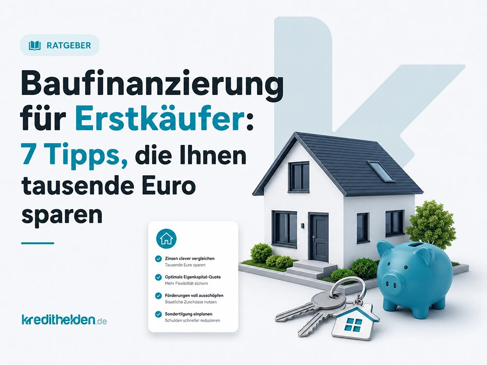 Baufinanzierung für Erstkäufer: 7 Tipps, die Ihnen tausende Euro sparen