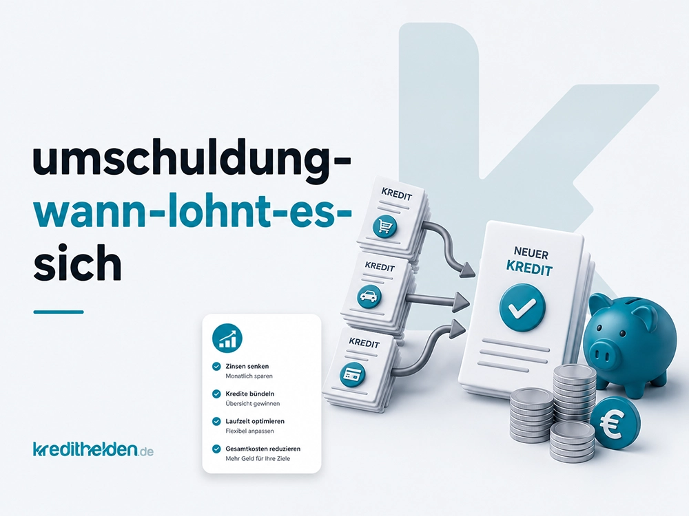Umschuldung: Wann lohnt es sich – und wie viel sparen Sie wirklich?